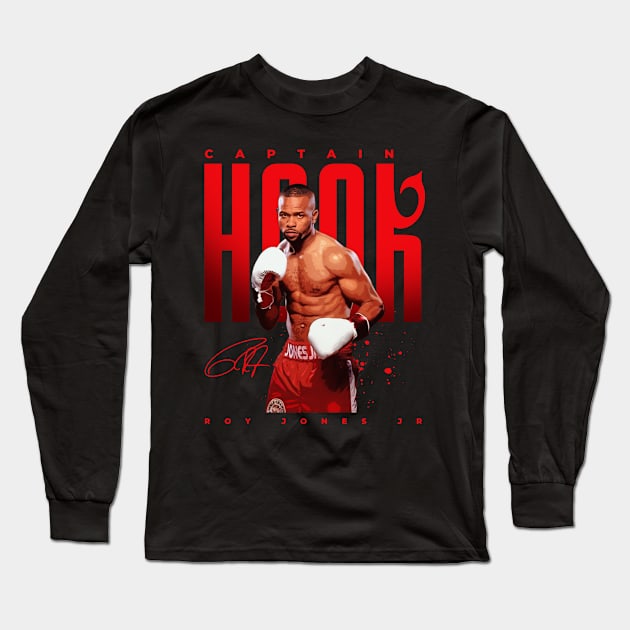 Roy Jones Jr Long Sleeve T-Shirt by Juantamad